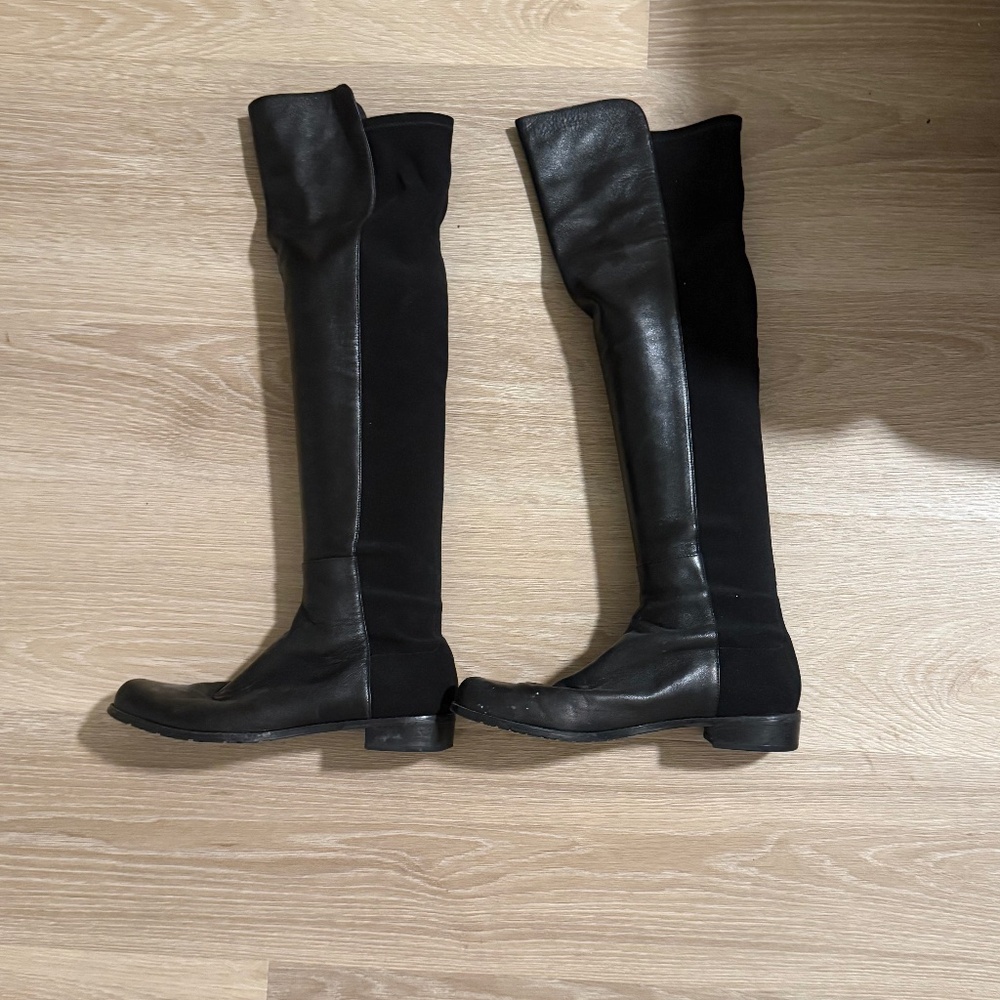Stuart Weitzman 5050 boots, size 10